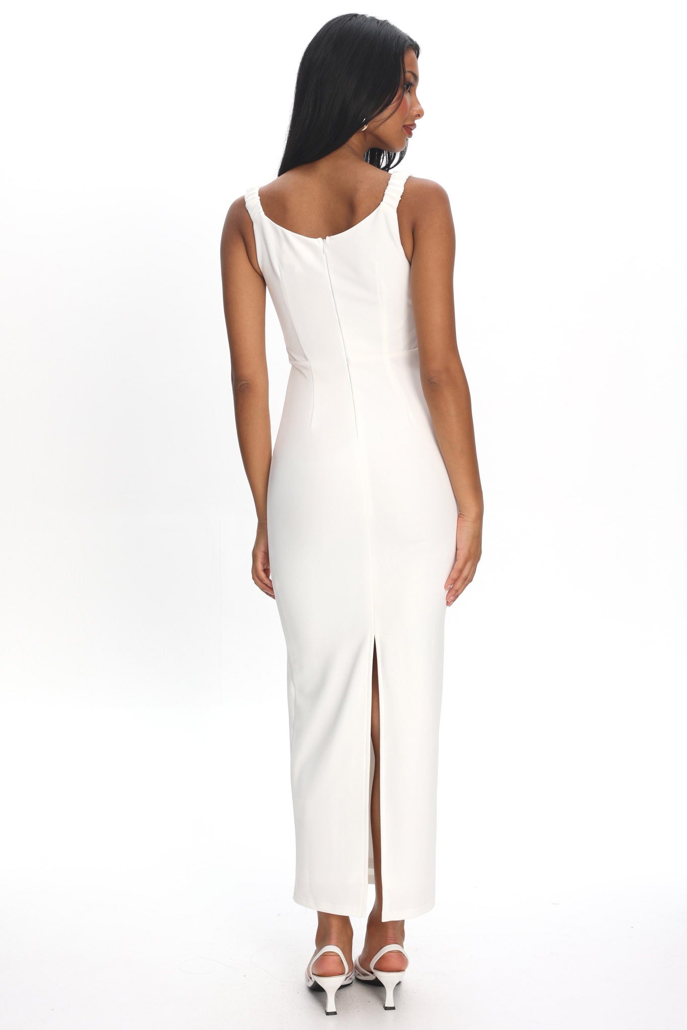 Eala Maxi Dress Off White