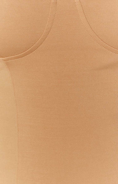 Charm Brown Mini Dress