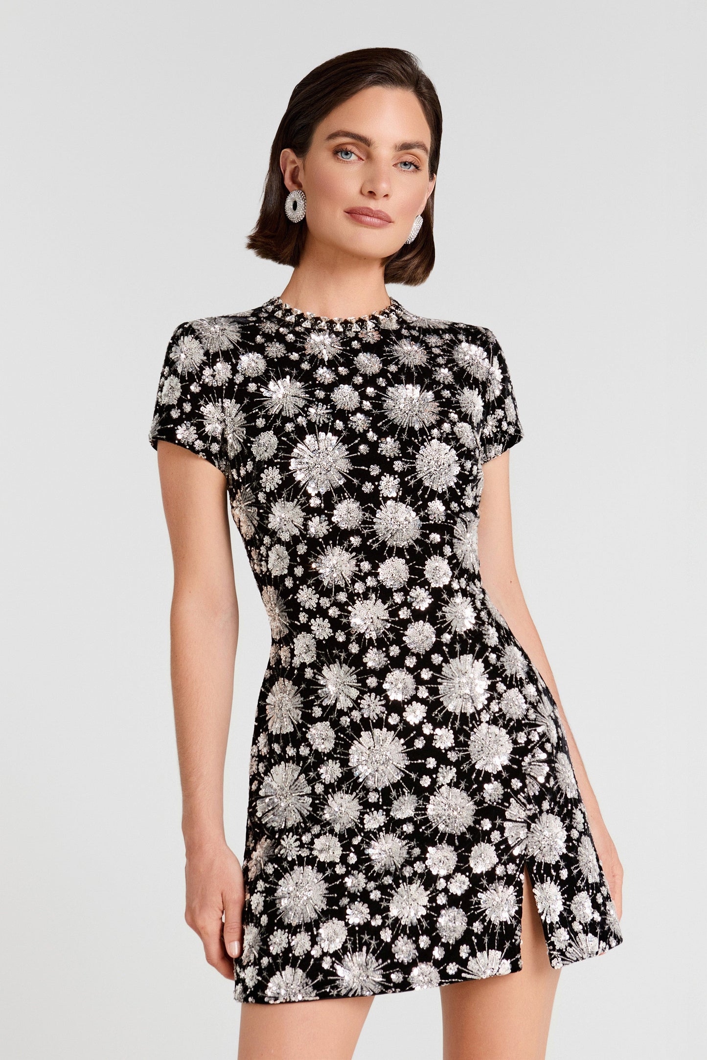 Evie Silver Dress