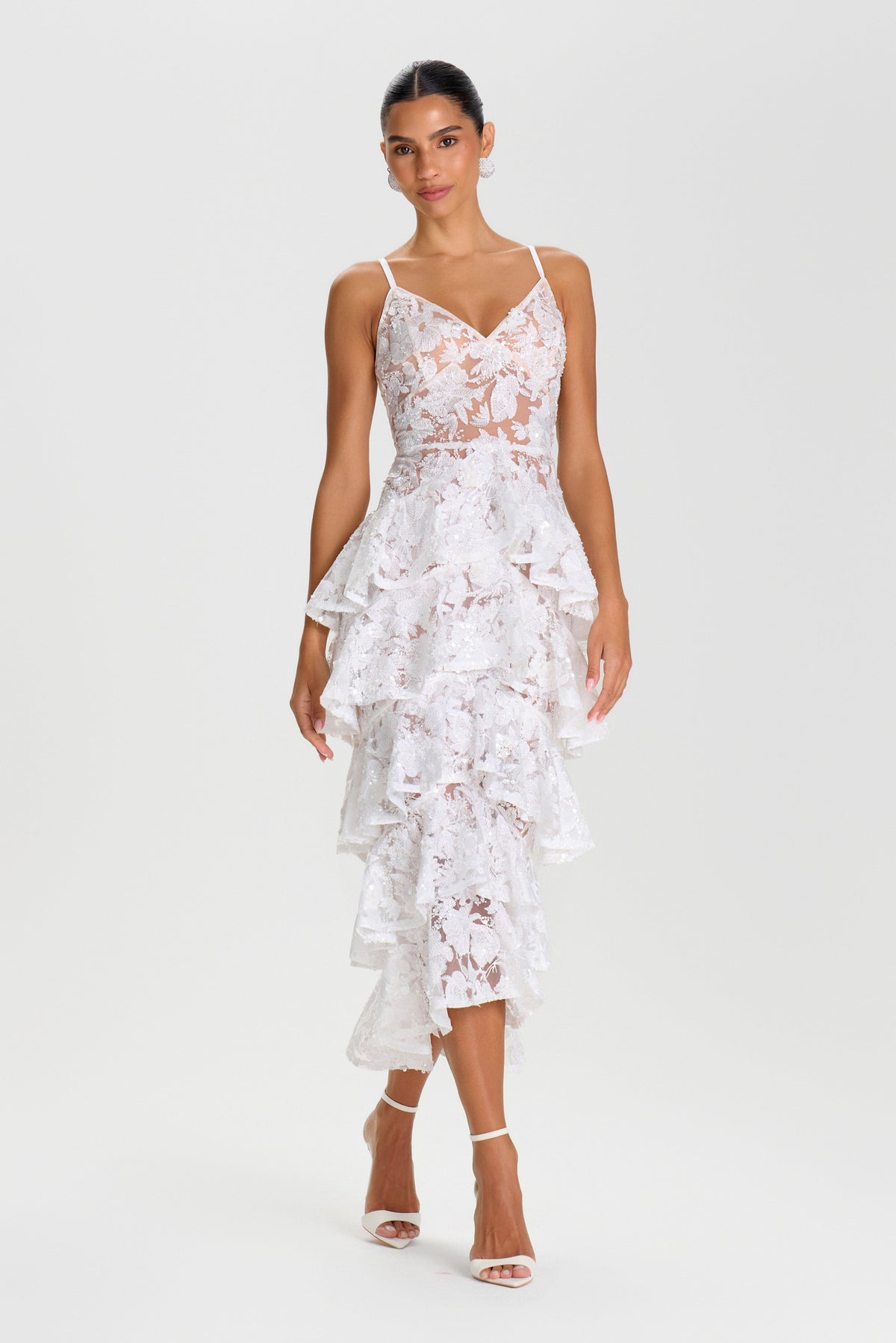 Saffron White Dress