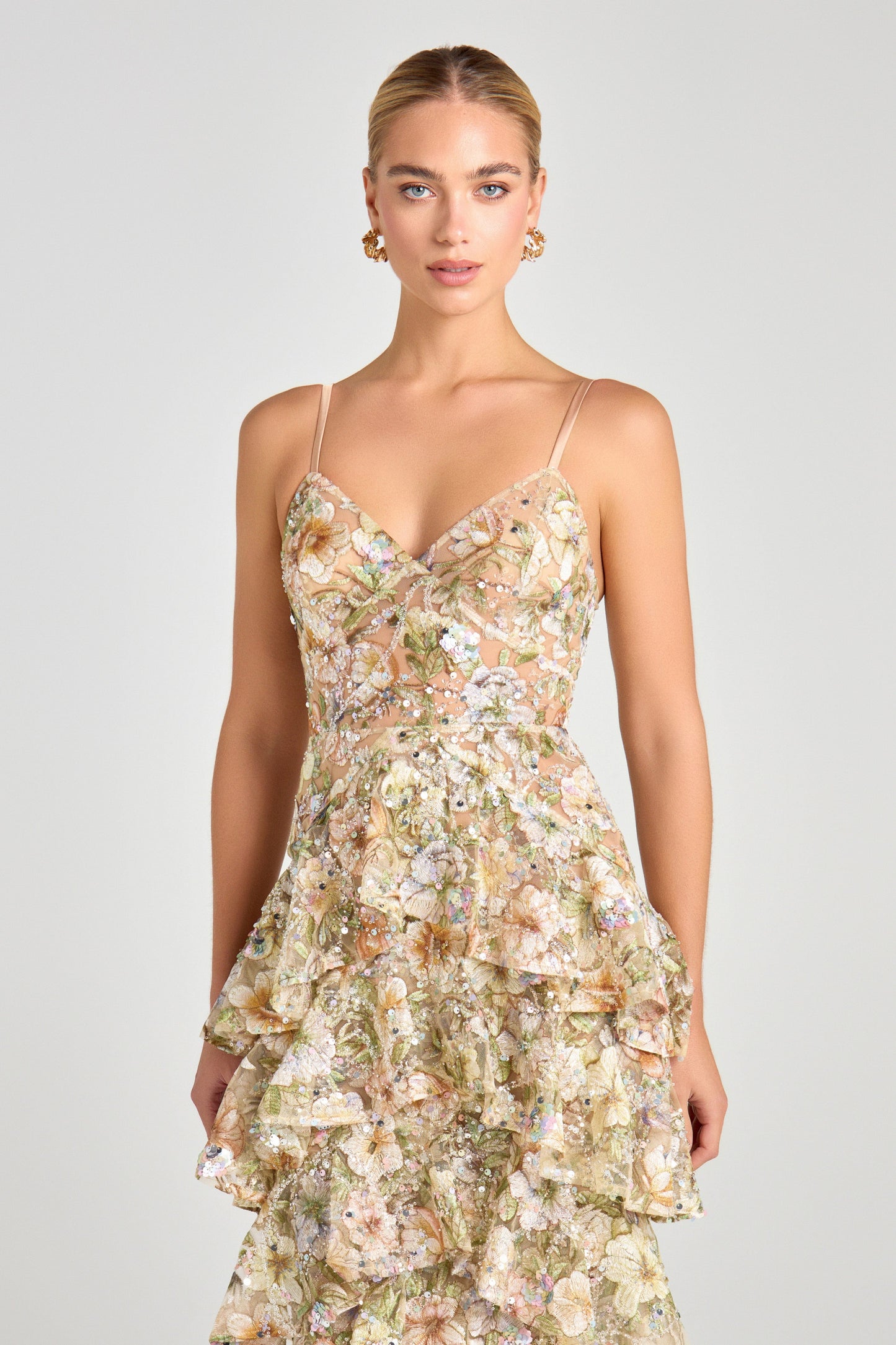 Saffron Floral Dress