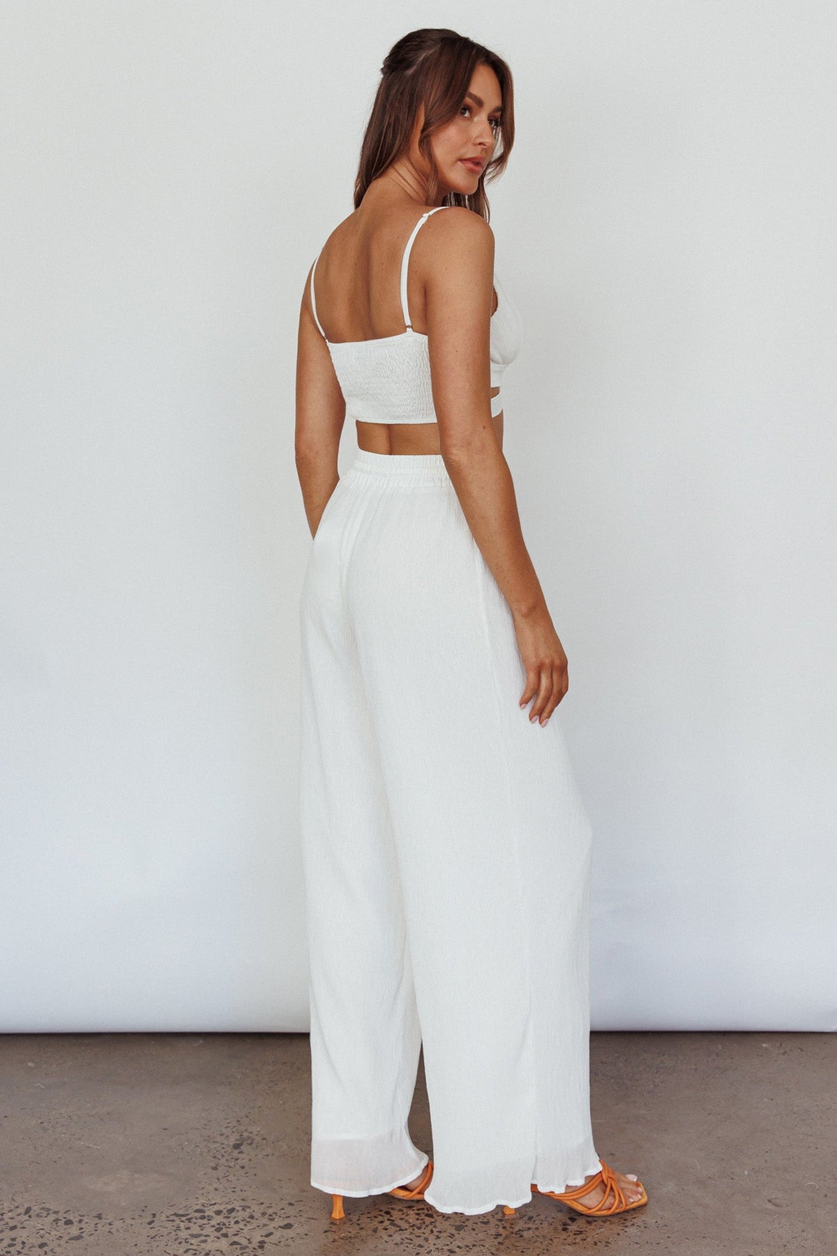 Cove Elasticated Pants Ivory
