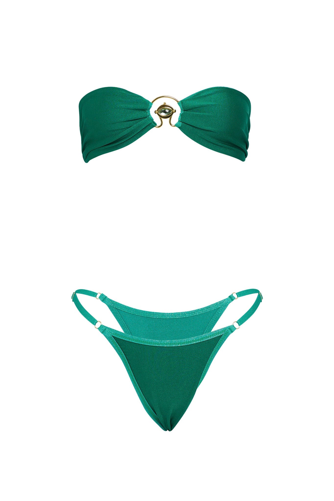 VDM The Label Bailey Jade Reversible Bandeau